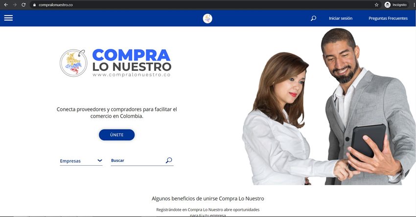 Uno de sus nuevos servicios es publicar necesidades de proveeduría de materia prima, insumos y servicios.